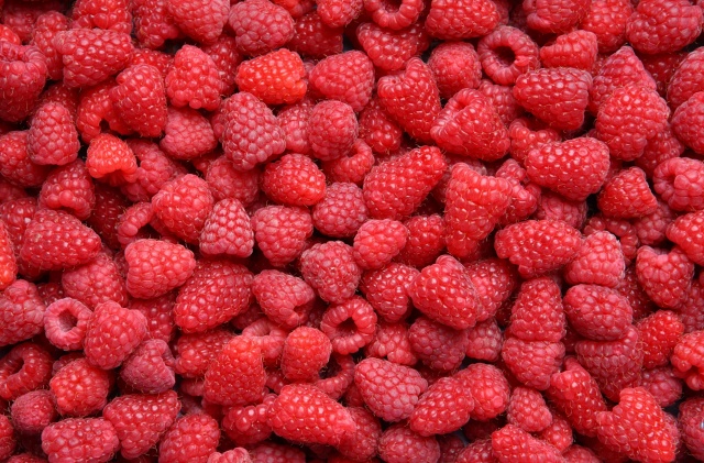 raspberry, a lot, berries, food
