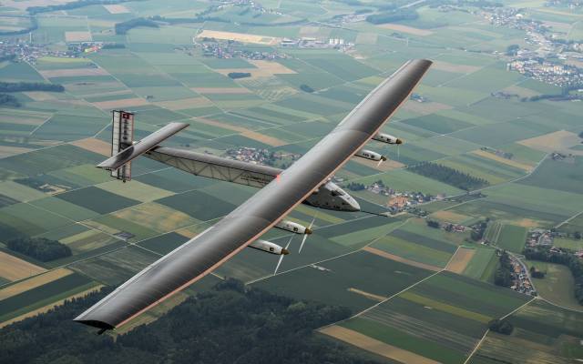Solar Impulse, solar-powered aircraft project, самолет на солнечных батареях, solar cells