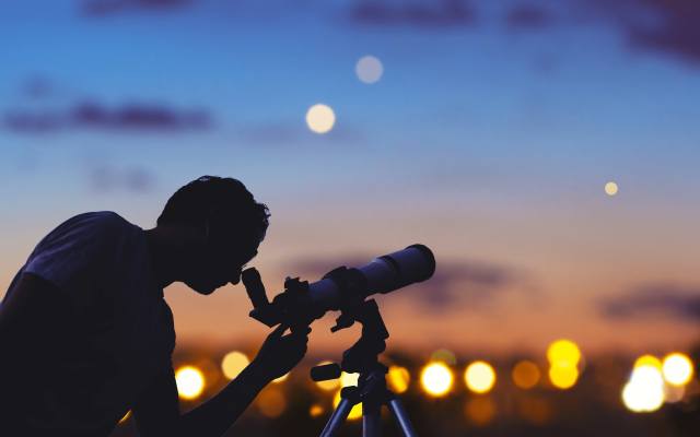 Astronomy, Telescope, night sky