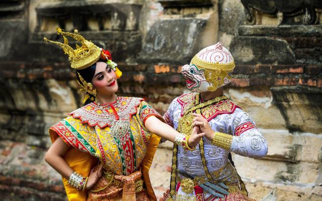 thailand, Khon, dance drama