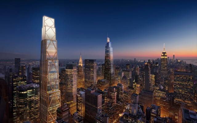 Park Avenue, New York, Design, tall tower, JPMorgan Chase, manhattan