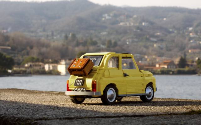 Toy Car, LEGO Creator Expert Fiat 500
