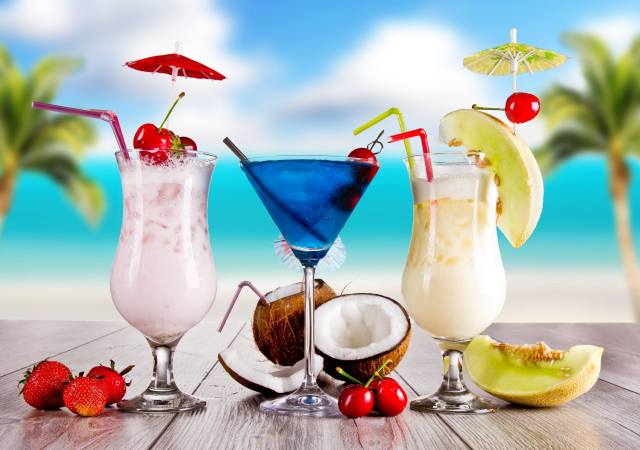 delicious, alcohol, алкогольный, cocktail, Glass, coconut, drink, fruit, berries