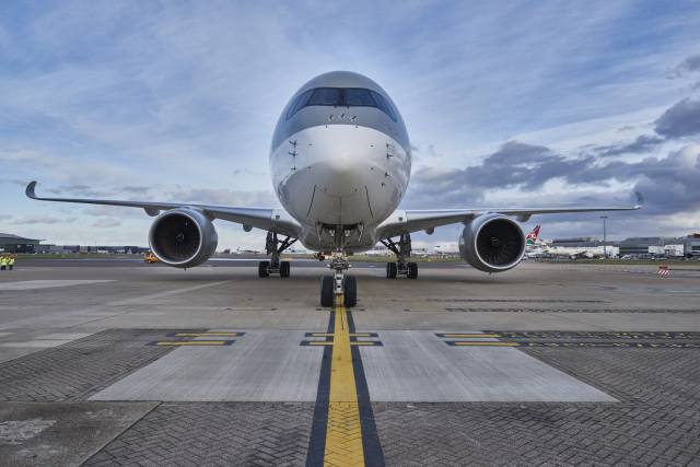 Airbus, a350, airbus industries, the plane, airport, airport, the plane