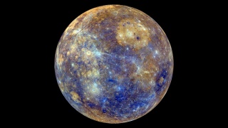 planet, Mercury, the dark background, space