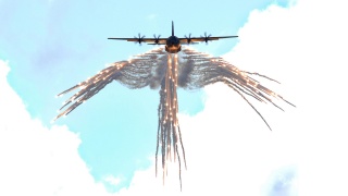 LOCKHEED, C130, Hercules, exercises, air force, USA, flight, the sky