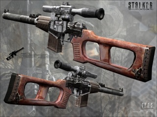 Stalker, weapons, game
