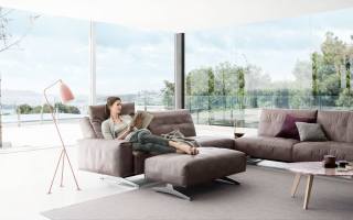 Рольф Бенц, Rolf Benz, living room interior in modern style, интерьер гостиной в современном стиле, мягкая мебель, pohovka, nábytek