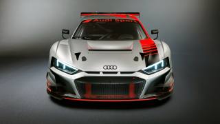 r8, Audi, grey background, car