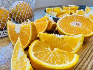 апельсины, цитрусовые, десерт