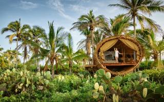 Playa Viva, luxurious eco resort, Мексика, Eco Luxury Boutique Hotel, Treehouse Resort