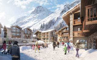 Studio Arch, urban planning, europe, Val Thorens, french alps