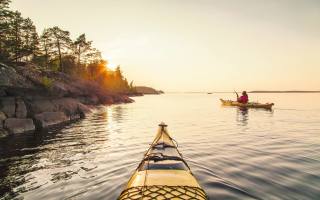 příroda, Finsko, trip, jezera, Saimaa