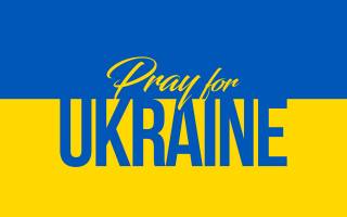 UKRAINE, art, pray for ukraine, Flag