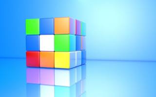 Rubik's cube, Color, bright