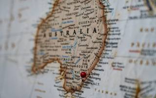 Austrálie, Hotel na mapě, geography