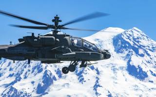 Boeing, twin-turboshaft attack helicopter, Boeing AH-64 Apache, Mount Rainier