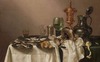 Dutch Golden Age, Willem Claesz. Heda, Still life with gilded goblet