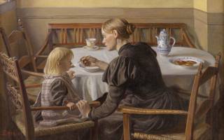 Fritz Syberg, Danish, 1898 – 1899, Mother and Child