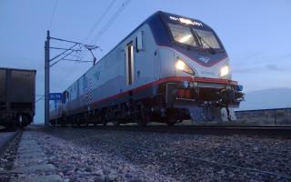 Siemens, electric locomotive, Amtrak Cities Sprinter, Colorado, test drive