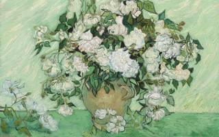 Vincent Van Gogh, голландский, розы, National Gallery of Art, Вашингтон