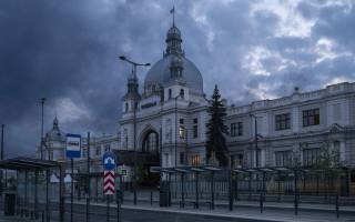 Укрзалізниця, railway station, Lviv, UKRAINE