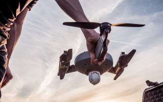 customized carbon fiber tri-copter drone, Atlas Pro, Drone