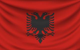 Albania, National Flags, textury