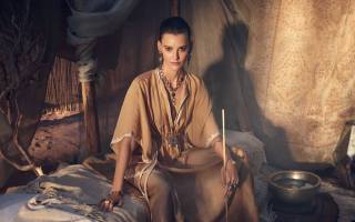 zara, Meisel Tunic Kaftan Embroidered Dress, Ad Campaign Spring Summer