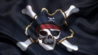 pirate, pirates, Flag, banner, Jolly Roger